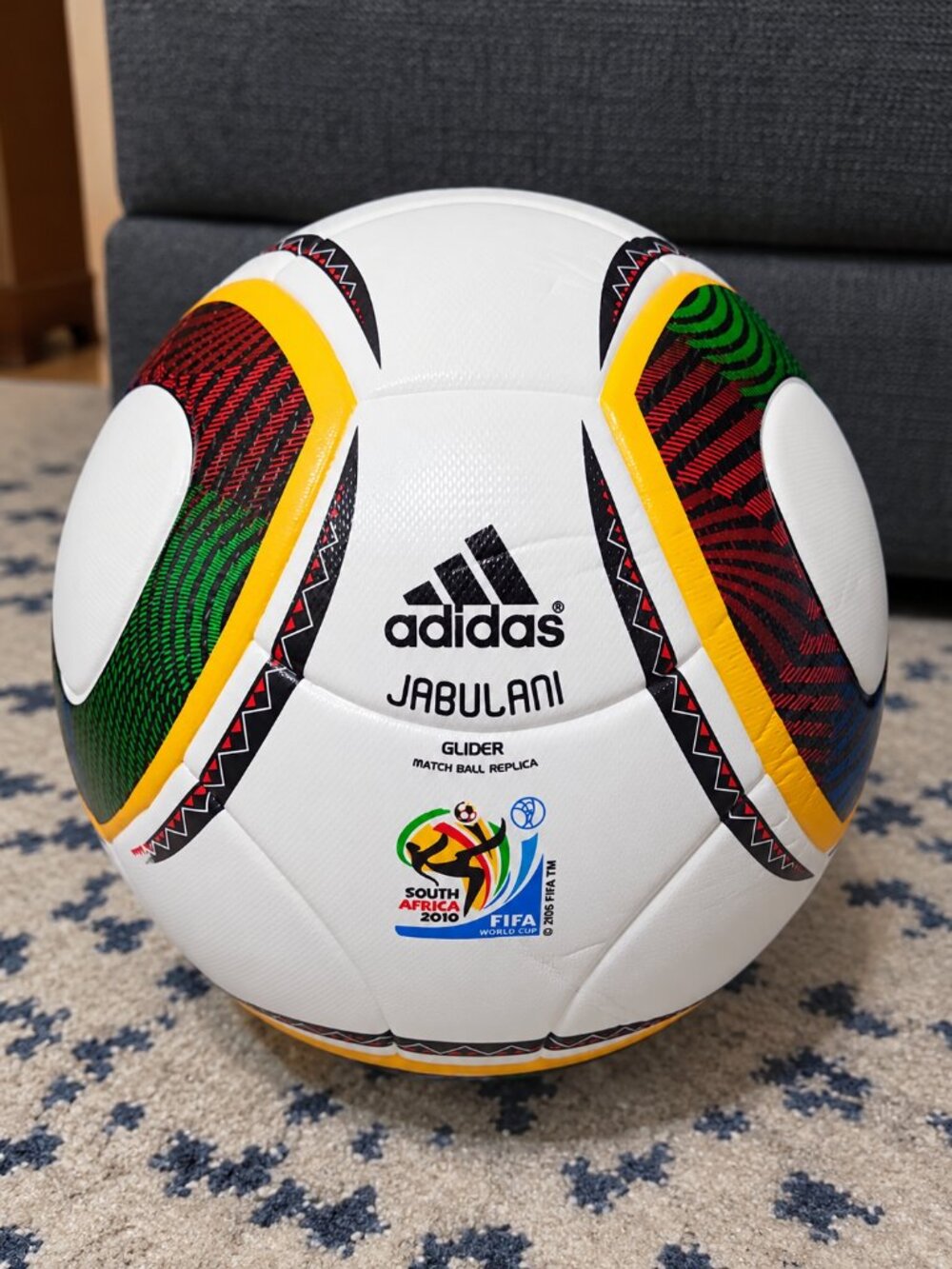 Adidas Jabulani Official Match Ball Size 5 FIFA World Cup 2010 | Thermal Bonded